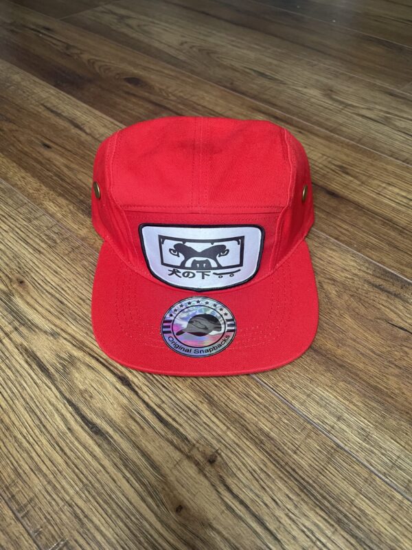 Underdog Skateboarding Japan Box 5 Panel Red Hat